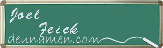 Joel Feick Visitenkarte